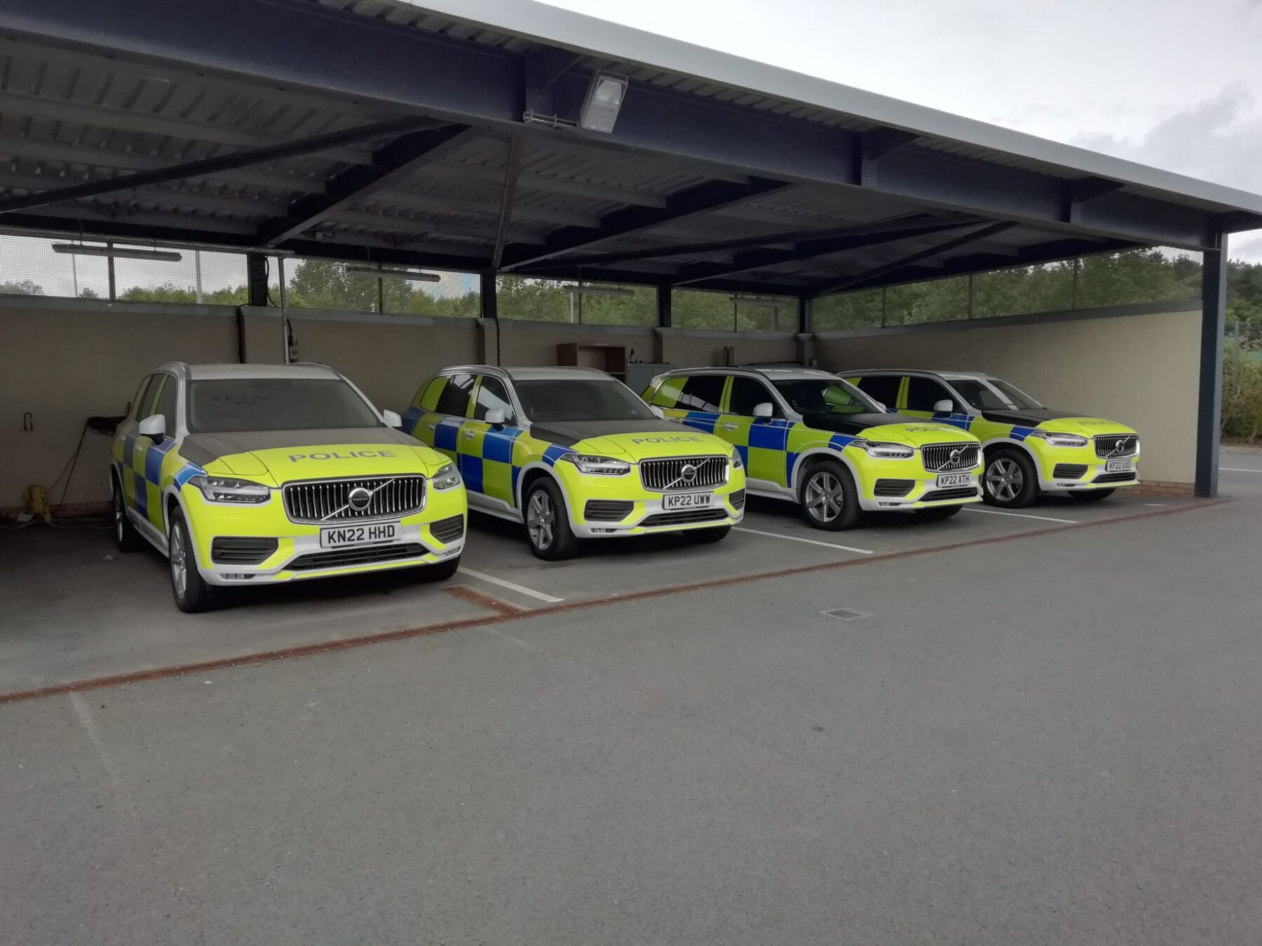 Police Volvos
